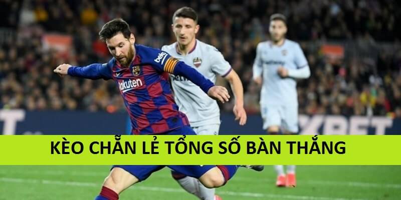 Cược chẵn lẻ dựa trên số bàn thắng rất đơn giản